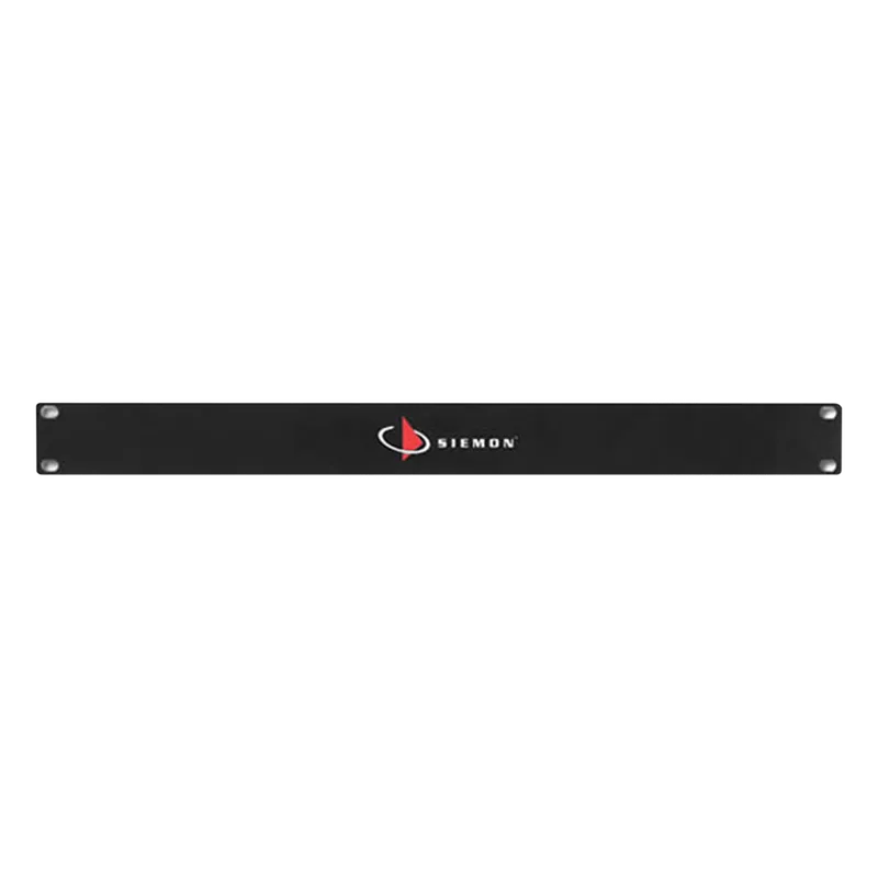Tapa Ciega Horizontal para Rack estándar de 19in, 1UR, Color Negro SIEMON PNL-BLNK-1