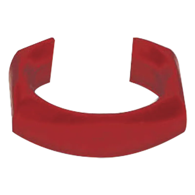 Clip de Identificación para Patch Cord Siemon, Color Rojo, Bolsa con 25 Piezas CLIP-03