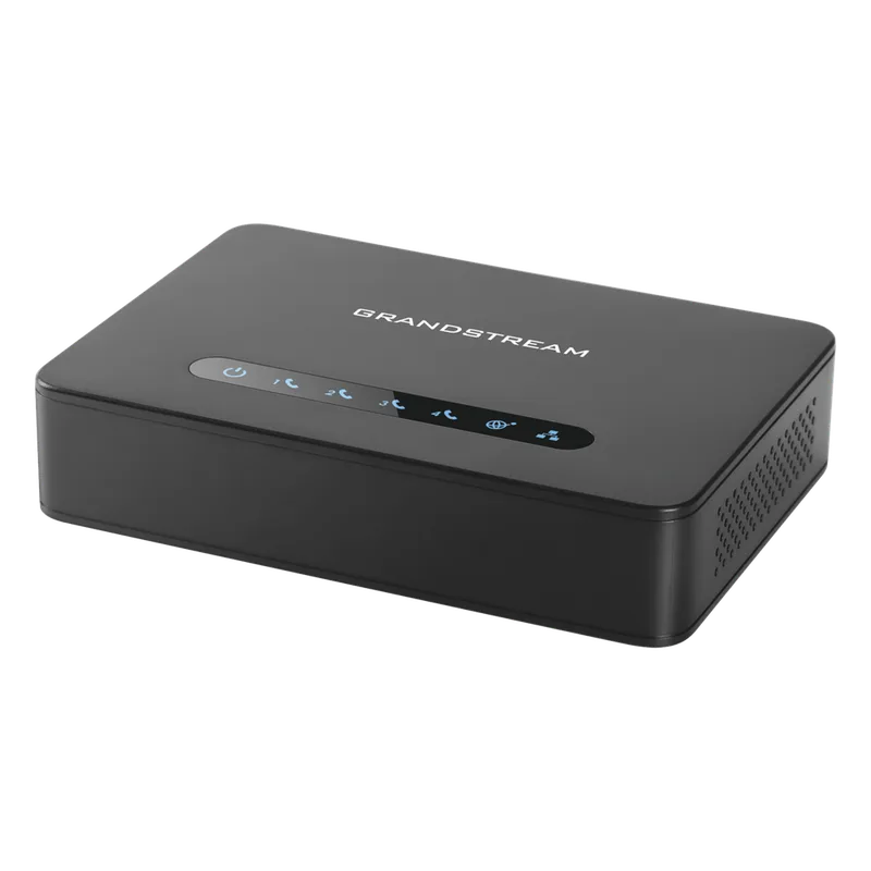 ATA de 4 puertos FXS con 2 puertos de red gigabit GRANDSTREAM HT-814
