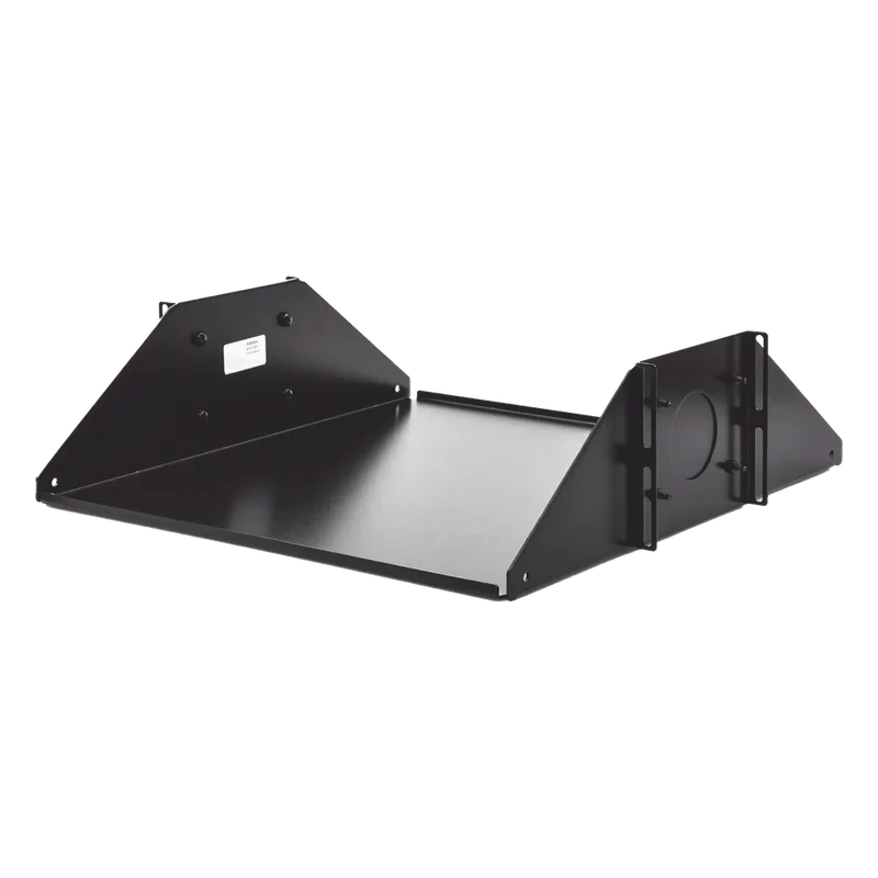 Charola Doble Para Soportar Equipo en Racks de 432 mm de Profundidad, de 19in, 3UR, Color Negro SIEMON SH-D19-01