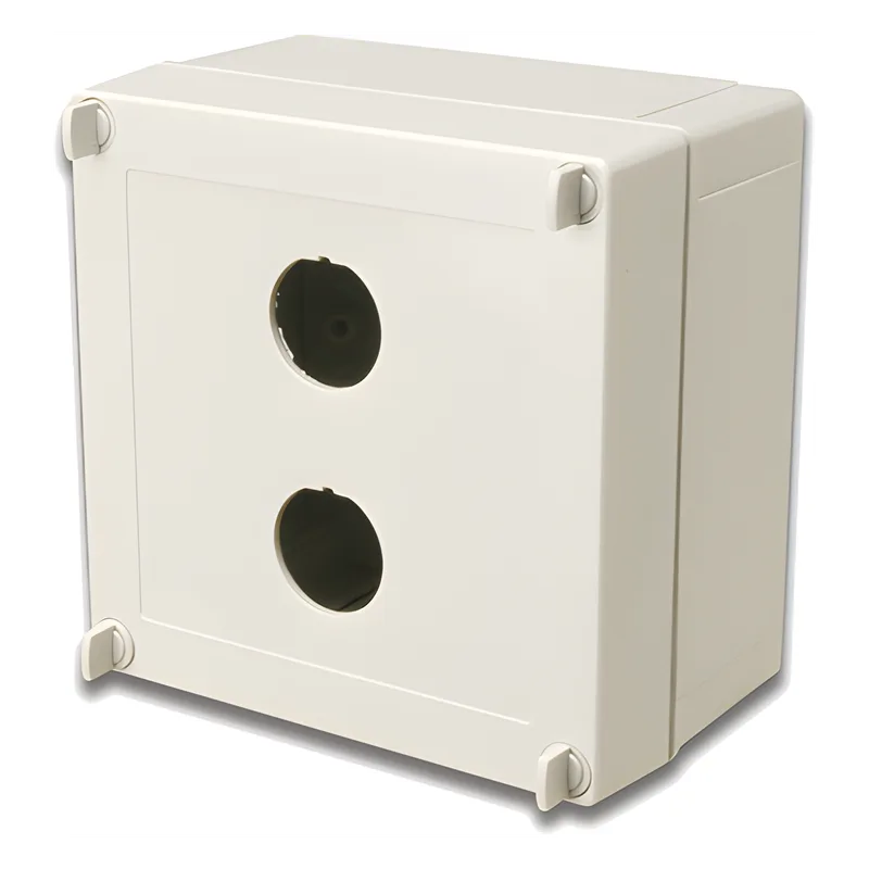 Caja industrial de conexión (Ruggedized), de 2 puerto de cobre o fibra, con protección IP66/IP67 (NEMA 4X) SIEMON X-IBOX-02