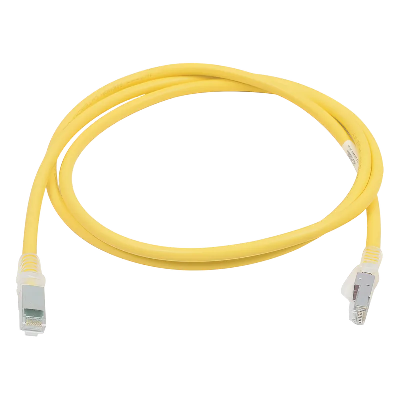 Patch Cord Z-MAX Cat6A UTP, CM, 1.52 Metros (5 Pies), Color Amarillo SIEMON ZM6A-05-05