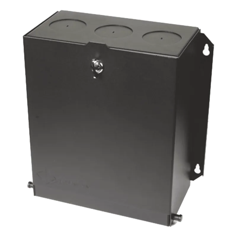 Caja de Zona (Punto de Consolidación), de 24 Puertos, Ideal para Soportar Cableado en una Gran Variedad de Áreas de Trabajo, Compatible con Conectores MAX, Z-MAX, o TERA, Color Negro SIEMON ZU-MX-24P