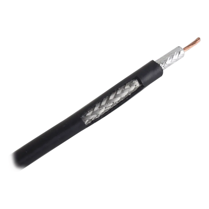 RG-8X, Metro de Cable Coaxial Ultra Flexible, Conductor Central de Cobre Trenzado, Malla de Cobre EstaÑado, 50 Ohms Times Microwave LMR-240UF