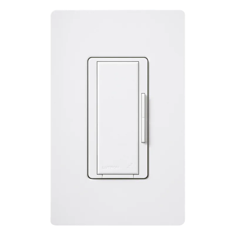 Interruptor remoto Maestro para encendido y apagado multi-ubicación de un interruptor principal RadioRA 2, 120 V, cableado convencional de 3 y 4 vías, color blanco LUTRON ELECTRONICS RDRSWH