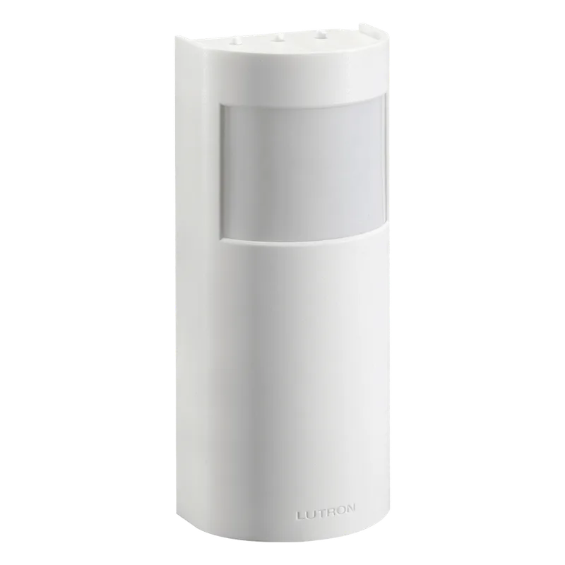 Sensor de ocupación y vacancia inalámbrico de esquina, PIR 90°, cobertura hasta 232.3 m² y alcance de 15.2 m, a batería, compatible con RadioRA 2, RA2 Select, RadioRA 3 y Vive LUTRON ELECTRONICS LRF2OKLBPWH