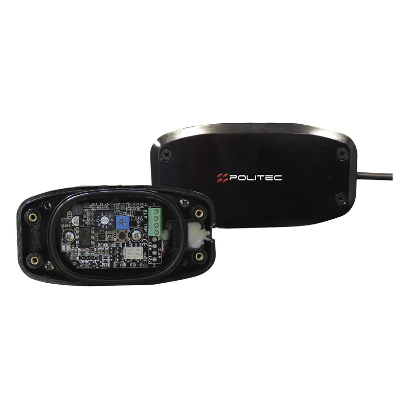 Sensor Inteligente Universal / Anti-trepa de intrusos / Para muros, mallas ciclonicas, rejas, paredes, andamios, vidrio, cristales, etc / Sin falsas alarmas /Protección de 5 metros de diámetro / Integración con cualquier panel de alar Politec GAPID-6