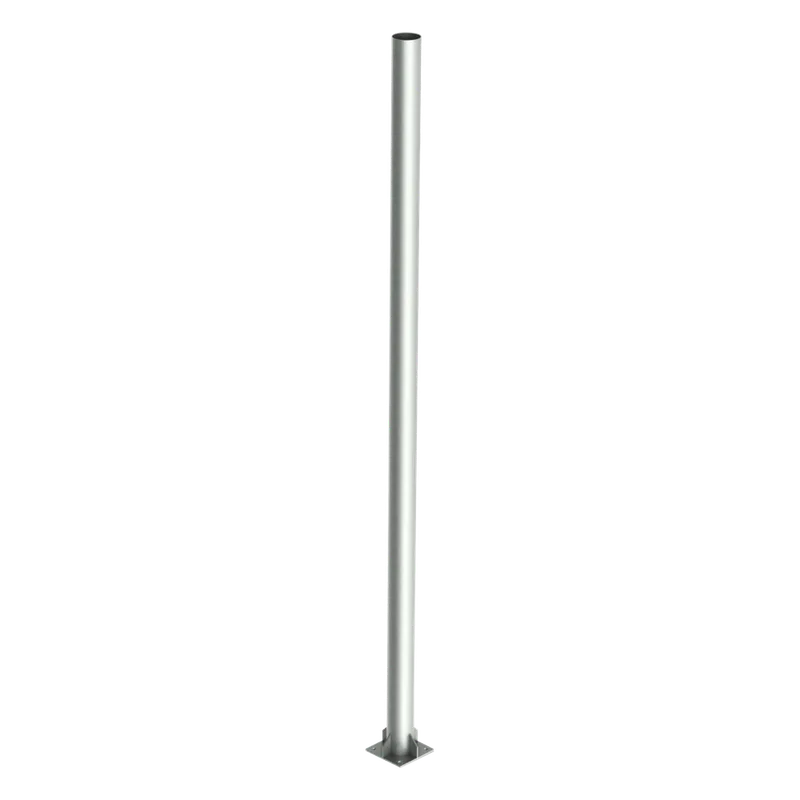 Poste de Acero Galvanizado para Videovigilancia, 1.5 m de altura. TOWERS MSC-30A-1.5