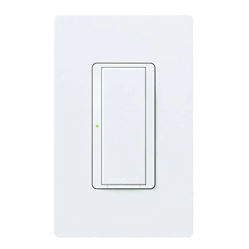 Interruptor inalámbrico Maestro Wireless de encendido/apagado, 6 A en iluminación y 3 A en motores (1/10 HP), 120 V, compatible con controles Pico y sensores Radio Powr Savr LUTRON ELECTRONICS MRF2-6ANS-WH