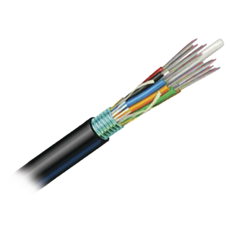 Cable de Fibra Óptica de 12 Hilos, OSP (Planta Externa), No Armada, Gel, MDPE (Polietileno de Media Densidad), Monomodo OS2, 1 Metro (3.28 Pies) SIEMON 9PE8C012G-E201A