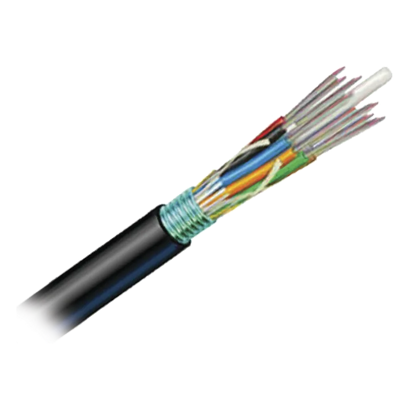 Cable de Fibra Óptica 6 Hilos, OSP (Planta Externa), Armada, Gel, HDPE (Polietileno de Alta Densidad), Multimodo OM3 50/125 Optimizada, 1 Metro (3.28 Pies) SIEMON 9PF5C006D-T301A