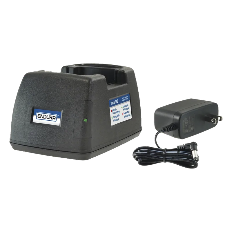 Cargador rápido de escritorio para radios Motorla: PRO2150, CP125, GP2000, VL130, Series AX, para batería PMNN4063H POWER PRODUCTS PP-C-PRO-2150