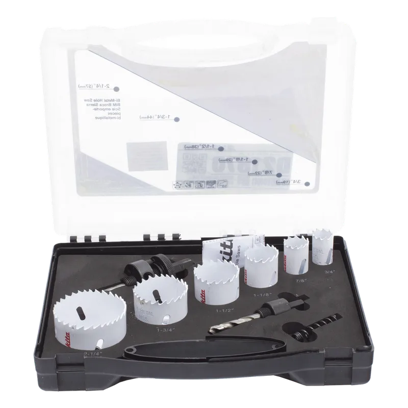 Kit Broca Sierra (5/8" - 2"), 6 Piezas MAKITA D-21-886