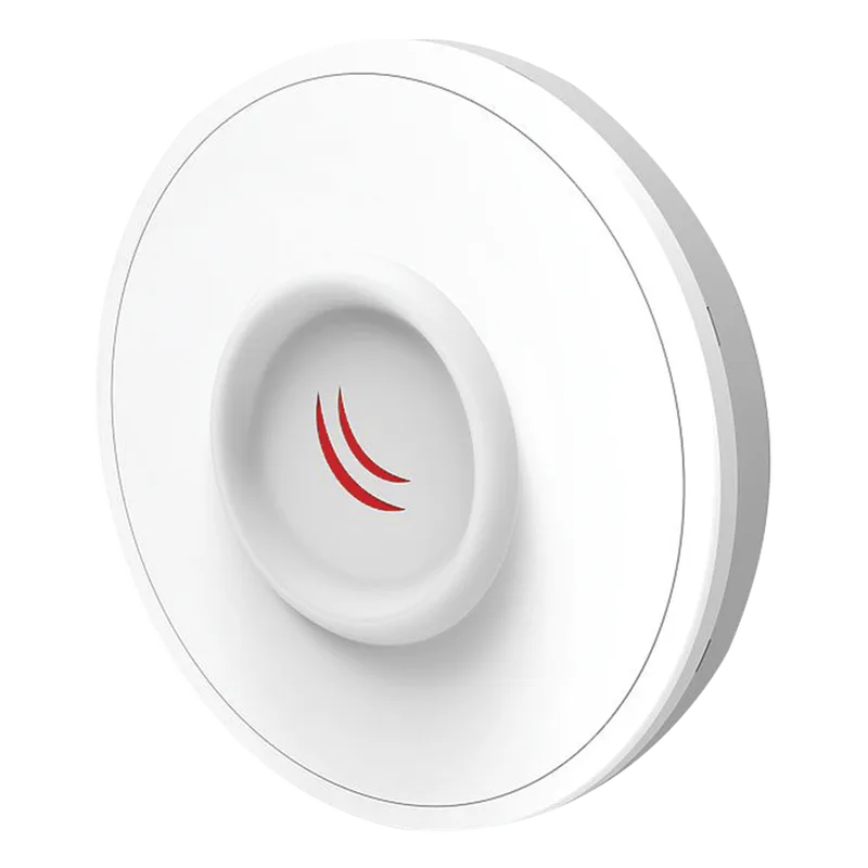(DISC Lite5) CPE y PtP en 5GHz 802.11 a/n con Antena Integrada de 21 dBi, Hasta 316 mW, Puerto Fast Ethernet MIKROTIK RBDISC-5ND