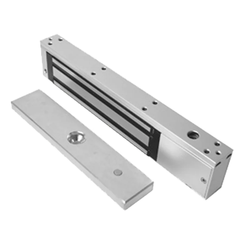 Chapa Magnética 600 lbs con LED y Sensor de Bloqueo de Placa AccessPRO MAG600LED