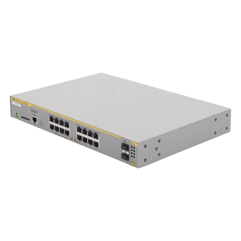 Switch Administrable Capa 3, 16 puertos 10/100/1000 Mbps + 2 puertos SFP Gigabit ALLIED TELESIS AT-X230-18GT-10