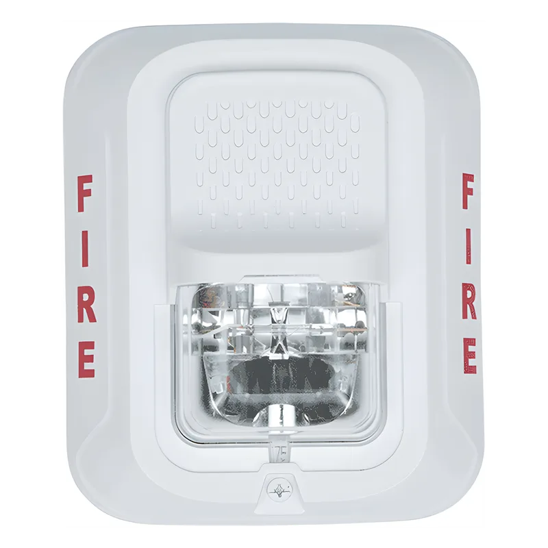 Lámpara estroboscópica para montaje en pared, candela seleccionable en campo, color blanco, Serie L System Sensor SW-L