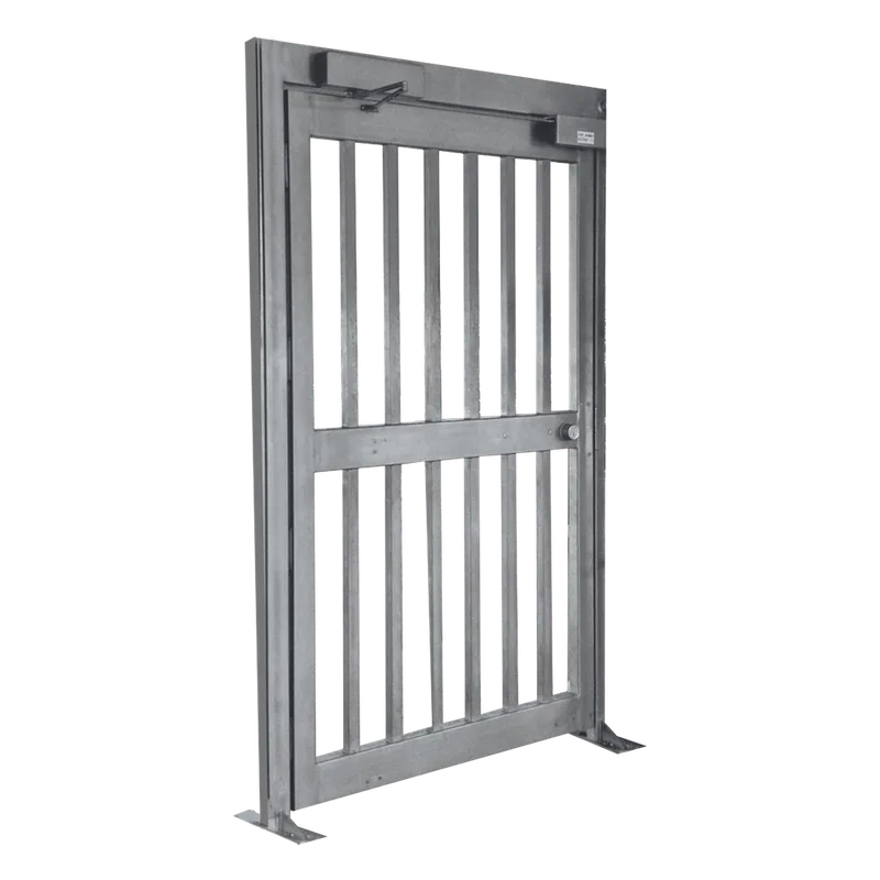 Puerta de Alta Seguridad de Cuerpo Completo ACABADO EN ACERO GALVANIZADO ALVARADO MSGXS48-GL