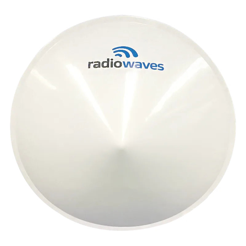 Radomo para Antenas SPD8-5.2NS, SPD8-5.9NS, Dimensiones (8 ft), Reduce la carga de viento y mejora la estabilidad del enlace. RADIOWAVES RD8
