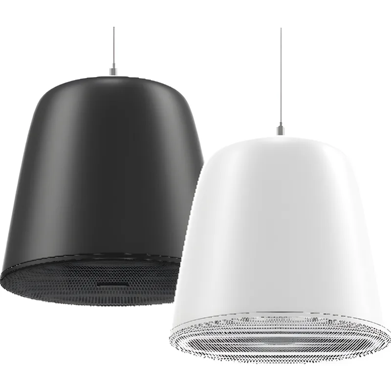 Altavoz Colgante | 70V/100V | 10W | cobertura cónica de 88° | Color Negro HIKVISION DSQAZ0510G1/BLACK