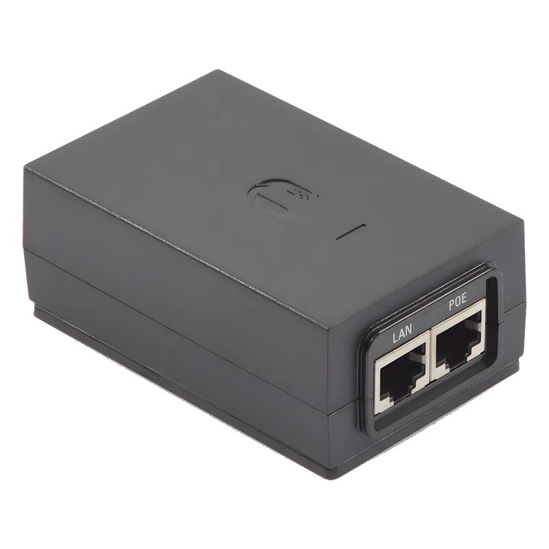 Adaptador PoE Ubiquiti de 24 VDC, 1.0 A Puerto Fast Ethernet POE-24-24W