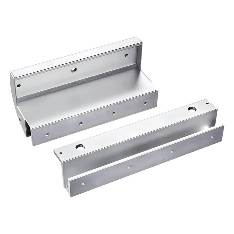 Montaje para puertas de Solo Cristal para uso con Chapa Magnética MAG600LED AccessPRO BU600DLED