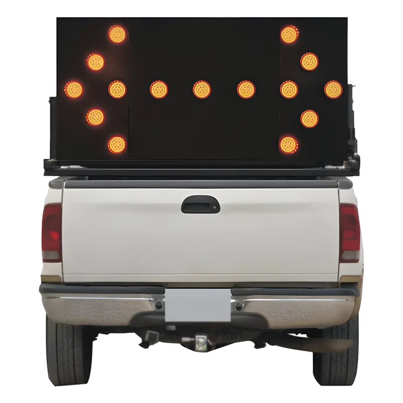 Tablero de señalización doble para montaje en pick up AccessPRO BOARDTRAFIC2