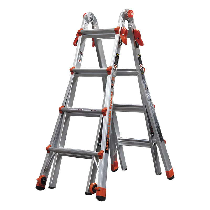 Escalera Multi-Posiciones de 5.18 m (17') para Superficies Inclinadas (SKU 15417-001). Little Giant Ladder Systems VELOCITY-M17-IA