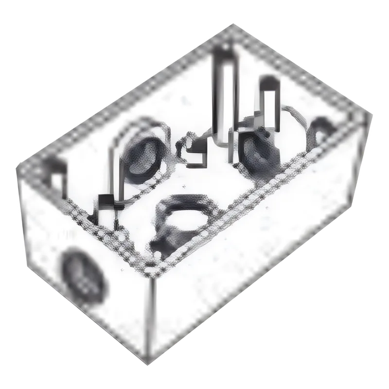 Caja Rectangular de 3/4" (19.05 mm ) con 4 bocas a prueba de intemperie. RAWELT RR-0455