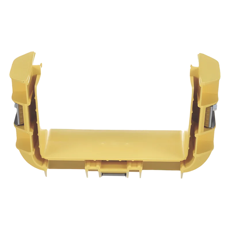 Union Recta "Cople", Para Canaleta FiberRunner™ 6X4, Color Amarillo PANDUIT FRBC6X4LYL