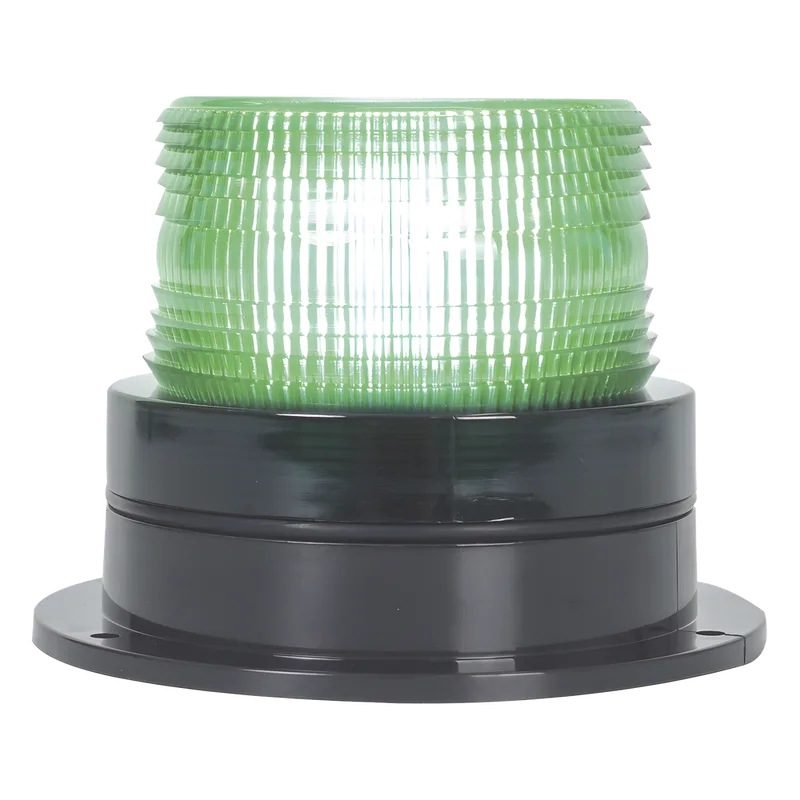 Burbuja Brillante de Larga Vida Útil, con 8 LEDs Color Verde, Domo Verde, 12Vcd EPCOM INDUSTRIAL SIGNALING X126G