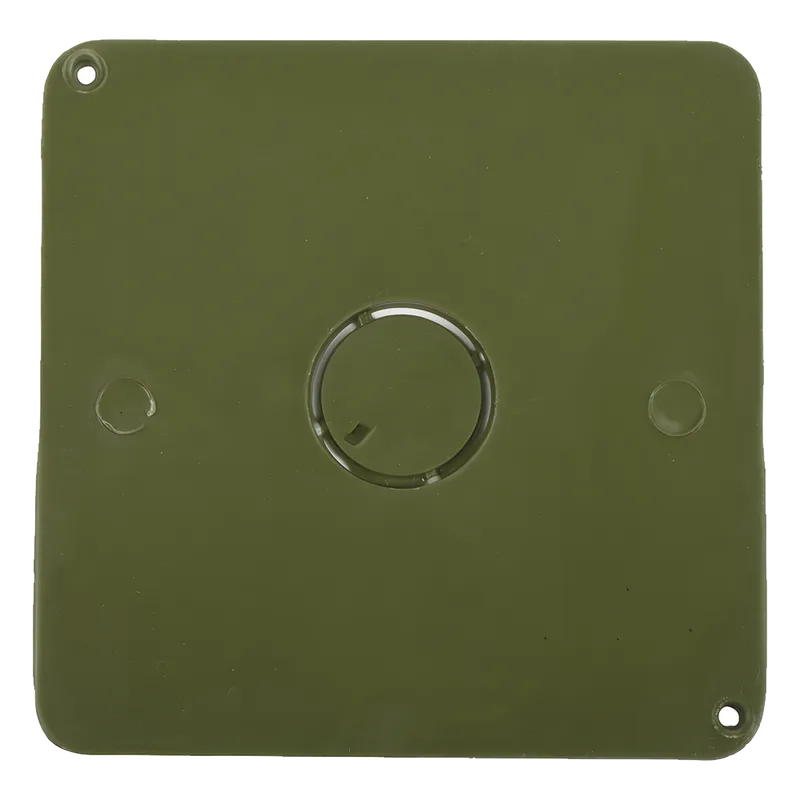 Tapa para Caja Cuadrada de 4 " para instalaciones con tubería PVC Conduit pesado. AMANCO-WAVIN ATUP-34T