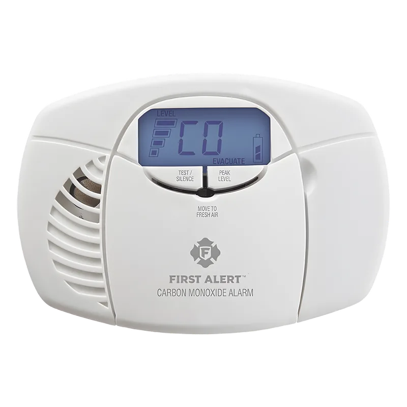 Alarma de monóxido de carbono (CO) operada por baterías con display digital FIRST ALERT 1039727