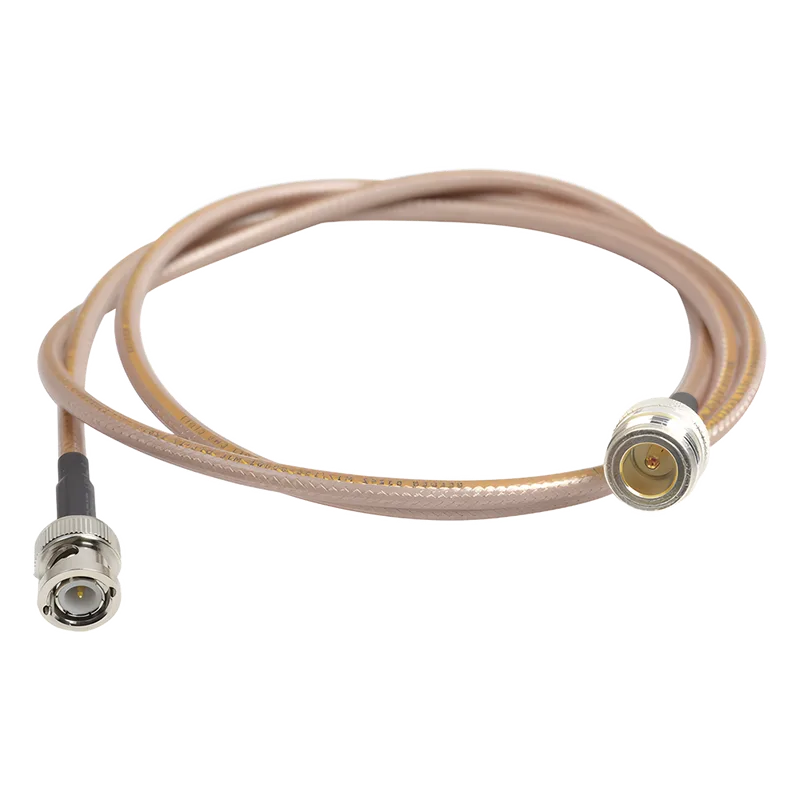 Jumper Fabricado con Cable LP-142 Conectores BNC/N Hembra de 110 cm (43.31 Pulgadas). EPCOM INDUSTRIAL SBNC142KNH110