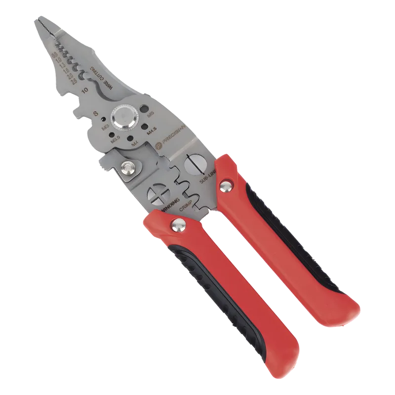 Pinza Profesional para Electricista, Multifunciones 9 en 1, de 8.5" PRECISION PST-H01-013