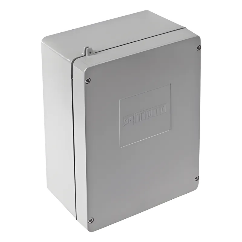 Caja de Unión de Aluminio sin orificios para interiores y exteriores. RAWELT JB-0549
