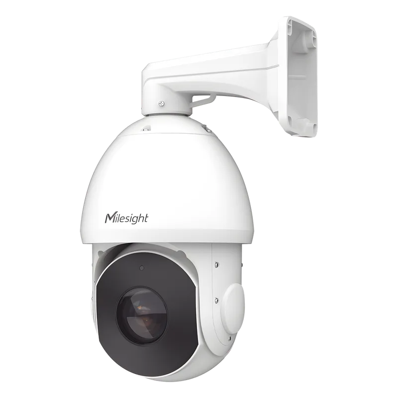 Cámara de Red Tipo Domo AI Zoom Óptico 42X / 4K HD 30fps / 140dB Super WDR / Control PTZ Inteligente / IR 300m / IP66 IK10 / ONVIF y VMS MILESIGHT MS-C2941-X30TPE
