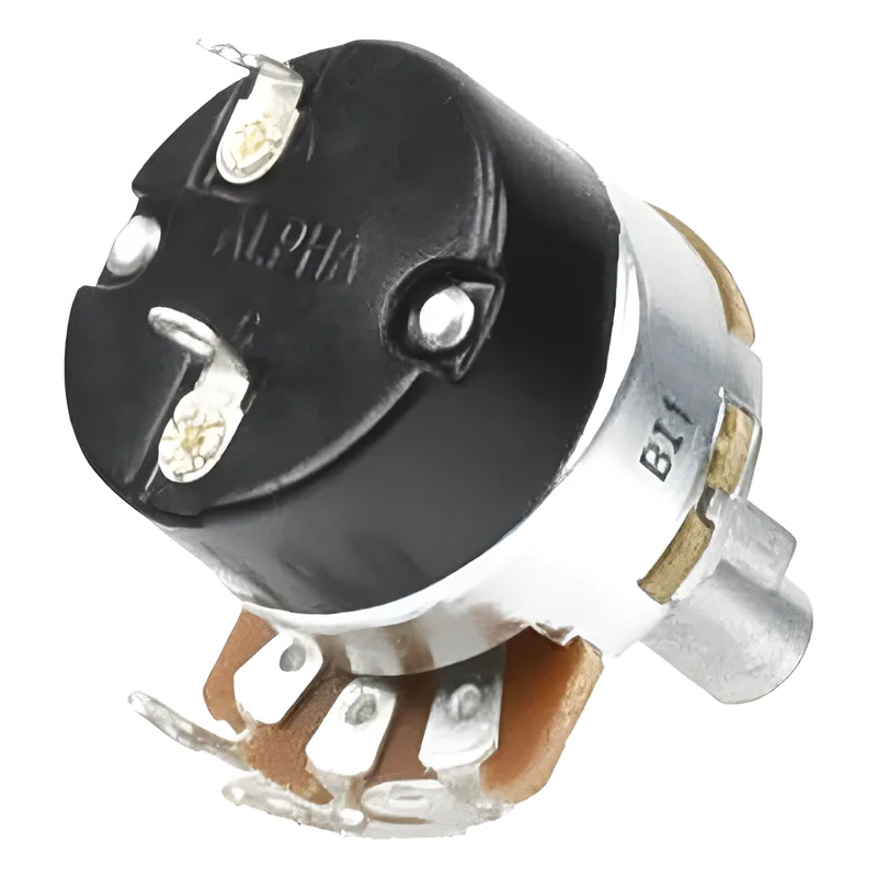 Potenciometro de 5 k Ohm con Switch Rotatorio. 31VM305