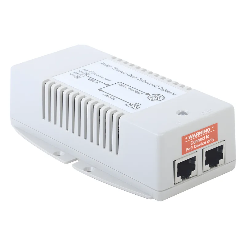 Inyector POE para Aplicación Solar, Entrada 18-36 Vcc, Salida en 56 Vcc, 802.3 af/at, 10/100/1000 Mbps, Hasta 35 Watts TYCON POWER PRODUCTS TP2448GDHP