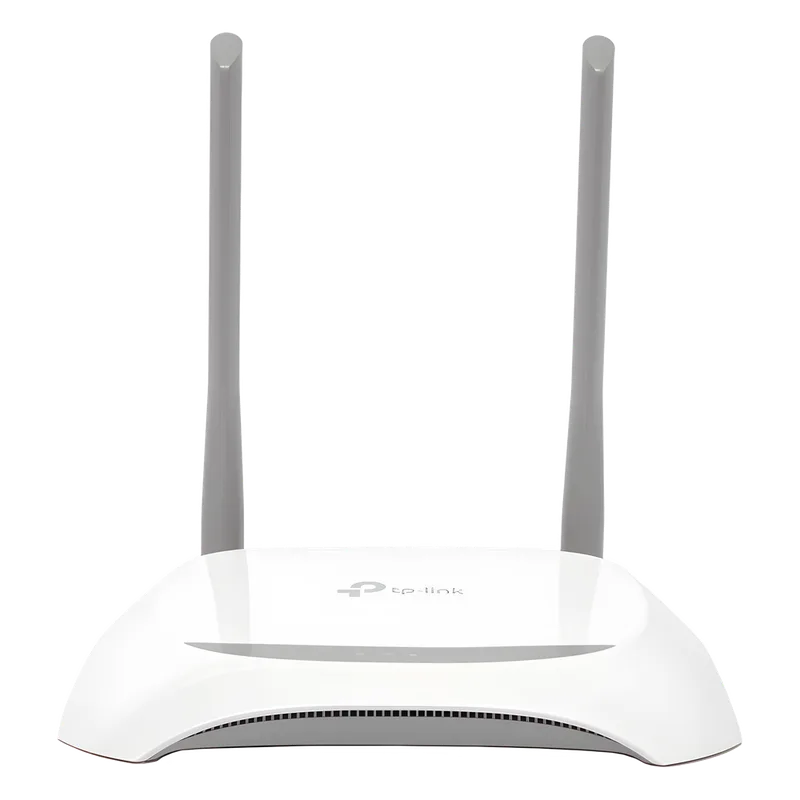 Router Inalámbrico WISP, 2.4 GHz, 300 Mbps, 2 antenas externas omnidireccional 5 dBi, 4 Puertos LAN 10/100 Mbps, 1 Puerto WAN 10/100 Mbps, control de ancho de banda TP-LINK TL-WR840N