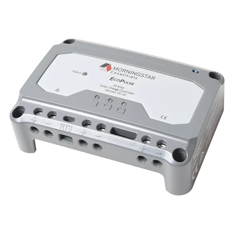 Controlador solar 12/24 Vcc de 20 Amp. Sin pantalla de medición. MORNINGSTAR EC-20