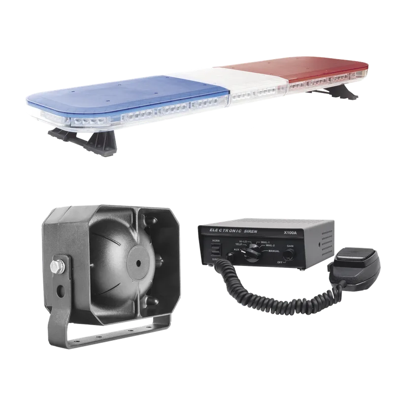 Kit básico para equipamiento de unidades de Seguridad Pública EPCOM INDUSTRIAL SIGNALING X67RBKIT3
