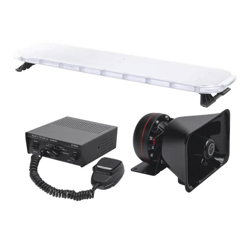 Kit básico para equipamiento de unidades de Seguridad Privada EPCOM INDUSTRIAL SIGNALING X75AKIT
