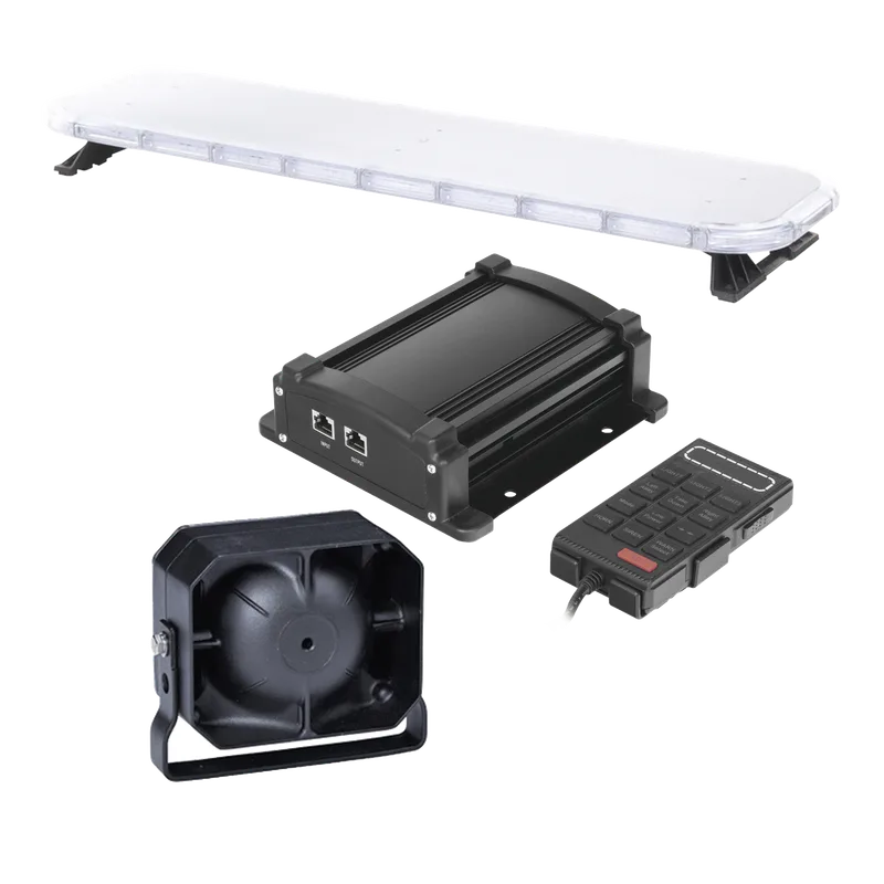 Kit básico para equipamiento de unidades de Seguridad Privada EPCOM INDUSTRIAL SIGNALING X75AKITF