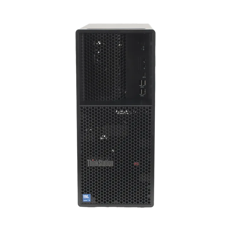 Workstation Torre / Intel Core Ultra 5 235 vPro / 16 GB DDR5-5600 / 1 TB SSD PCIe Gen4 / Windows 11 IoT Enterprise LTSC 2024 / Garantía 3 Años On-site / Hasta 4 salidas de video independiente LENOVO THINKP3U5