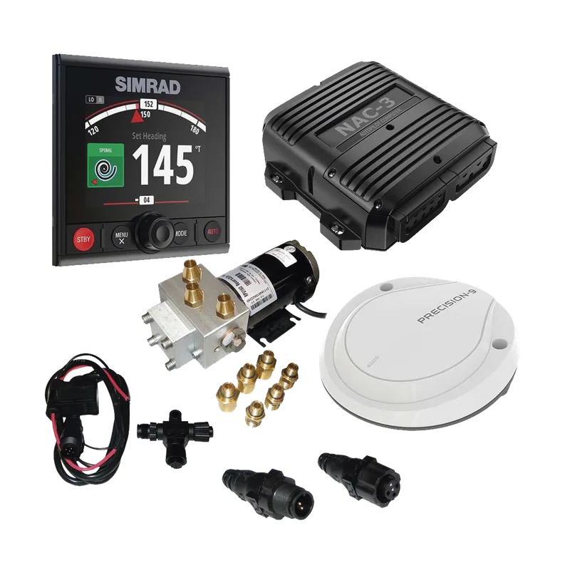 Piloto Automático / Controlador AP44 / Pantalla a Color 4.1 in / Dial Rotatorio / Tecnología Continuum / NMEA 2000 / Diseño Glass Helm / Bajo Consumo / Patrones de Giro Automatizados / No Drift / Seguimiento de Contorno de Profundidad NAVICO INC 000-13562-002