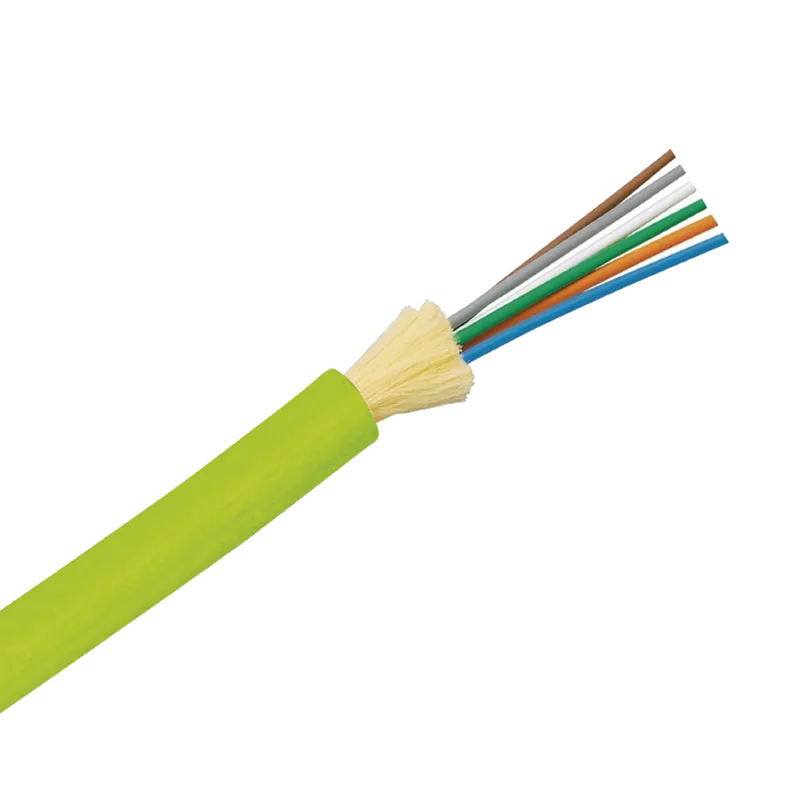 Cable de Fibra Óptica de 6 Hilos, Multimodo OM5 50/125 Optimizada, Interior, Tight Buffer 900um, No Conductiva (Dieléctrica), OFNP (Plenum), Precio Por Metro PANDUIT FODPW06Y