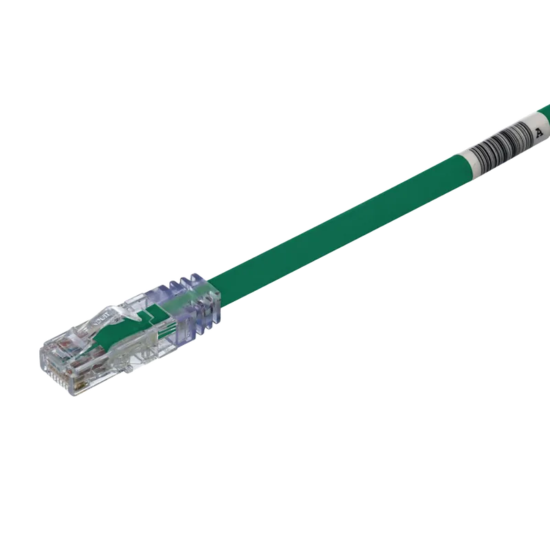 Cable de Parcheo UTP, Cat6A, 24 AWG, CM, Color Verde, 7.62 Metros (25 Pies) PANDUIT UTP6AX25GR