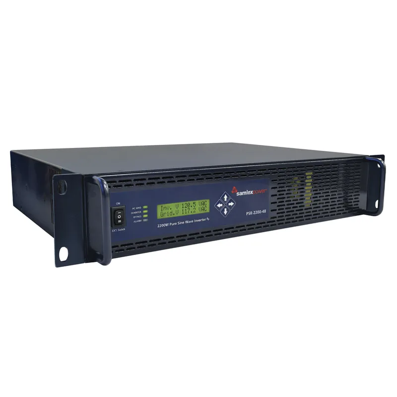 Inversor de corriente Onda Pura Montaje en Rack 2200W, 48 Vcc- 120 VCA, 50/60 Hz SAMLEX PSR-2200-48