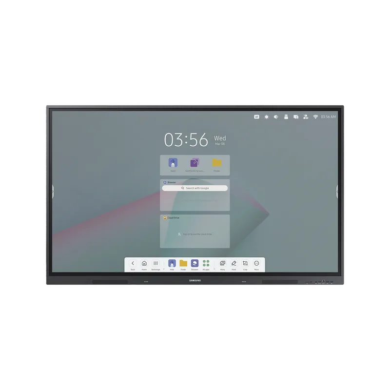 Pantalla tactil interactiva 75" Android 13 / Touch tipo IR / UHD / 350 nits / HDMI / USB / USB-C / WIFI / RJ45 / Compatible con VESA 800 x 400 SAMSUNG ELECTRONICS WA75D
